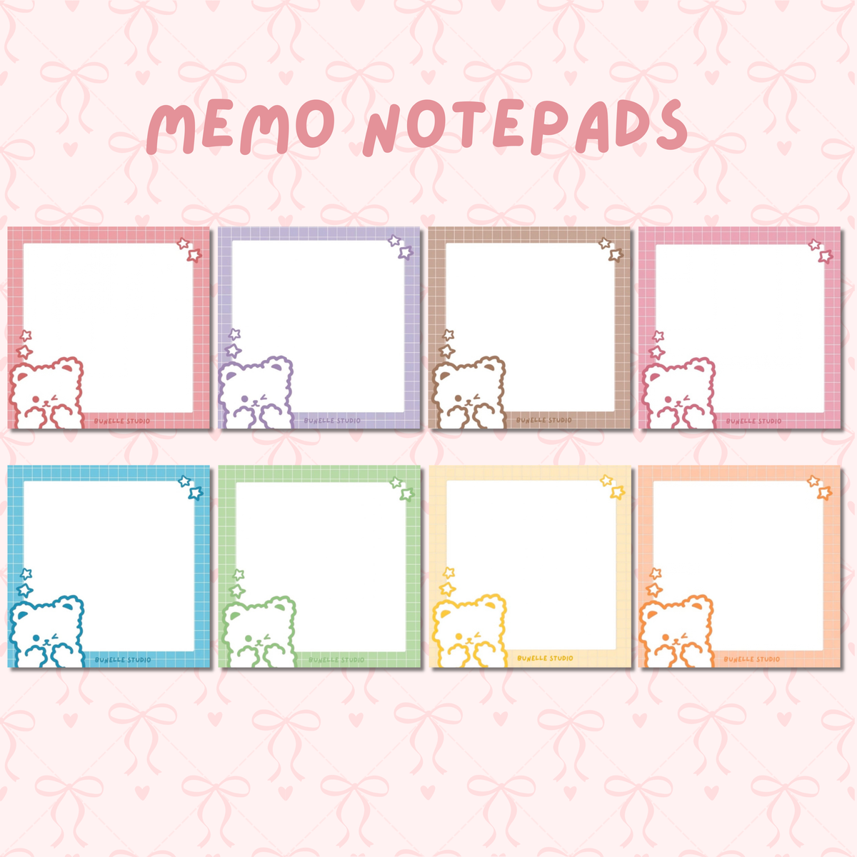 Teddy Memo Pad