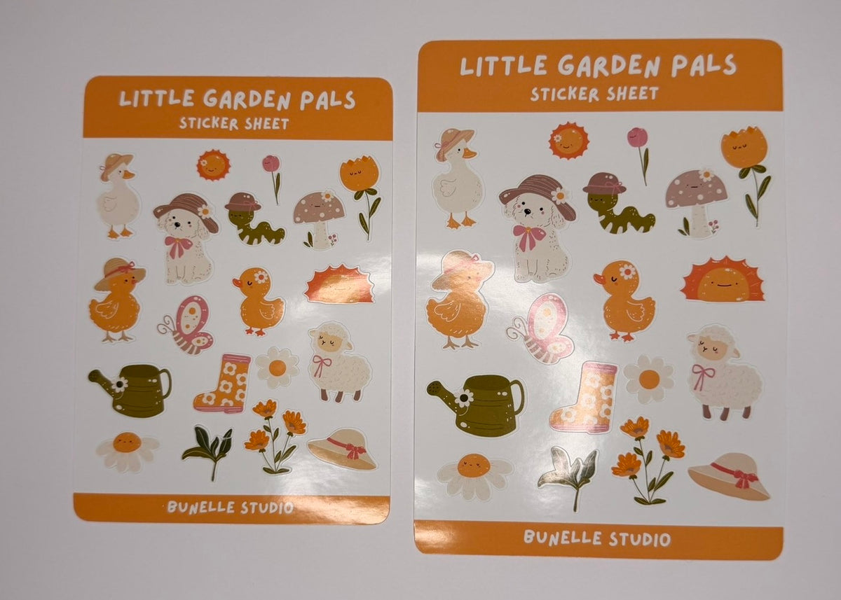 Little Garden Pals Sticker Sheet