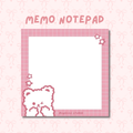 Teddy Memo Pad