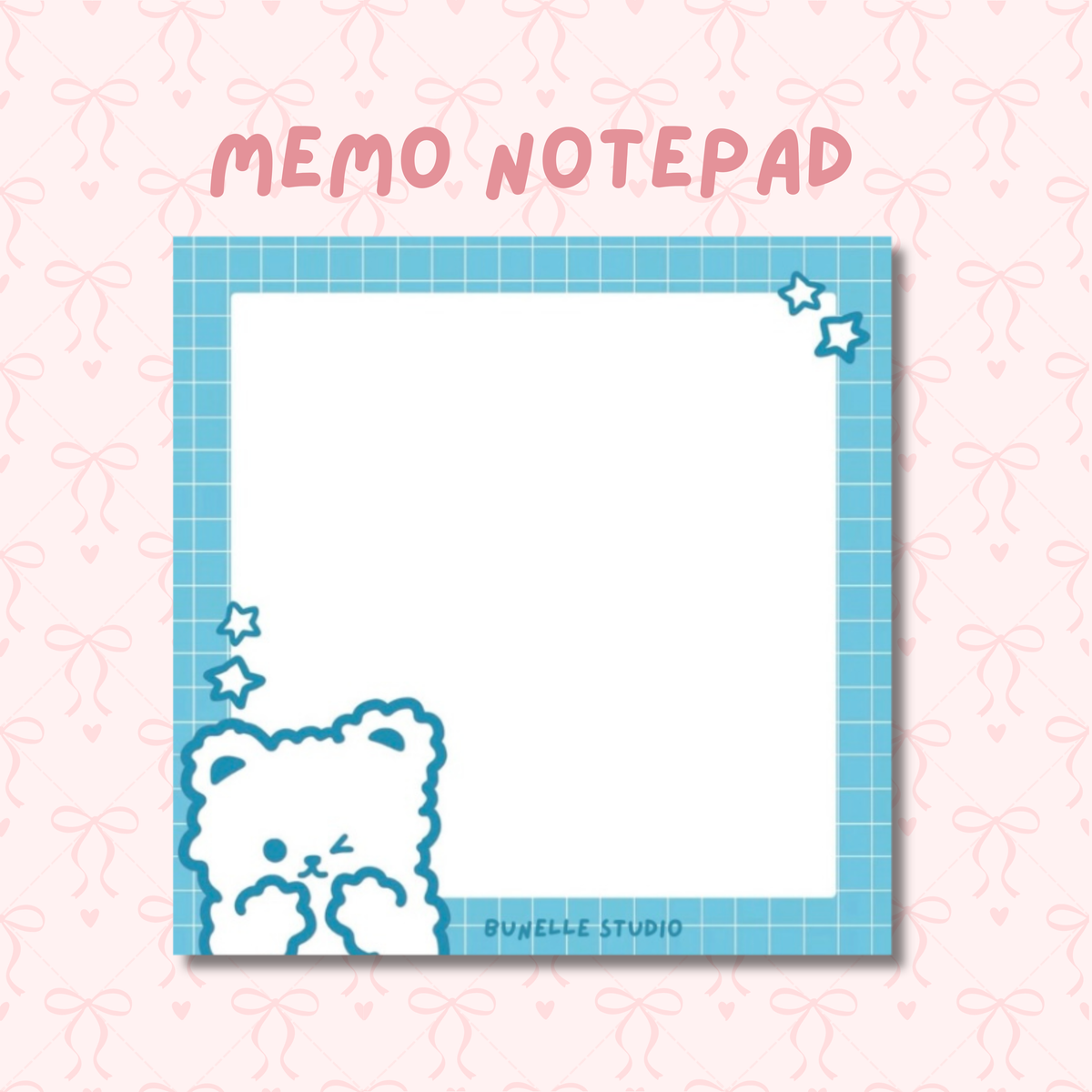Teddy Memo Pad