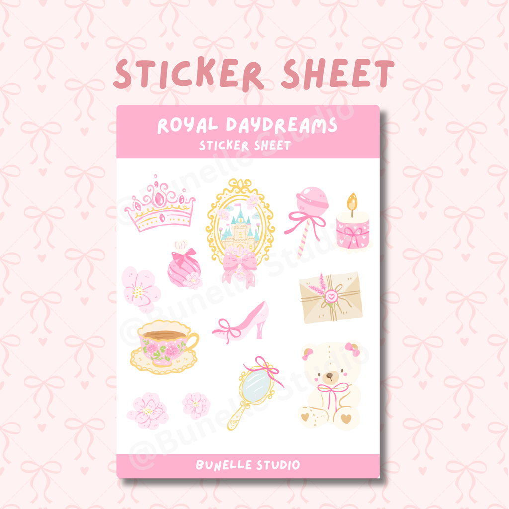 Royal Daydreams Sticker Sheet
