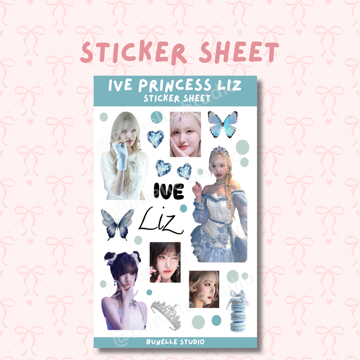 Ive Liz Princess Sticker Sheet