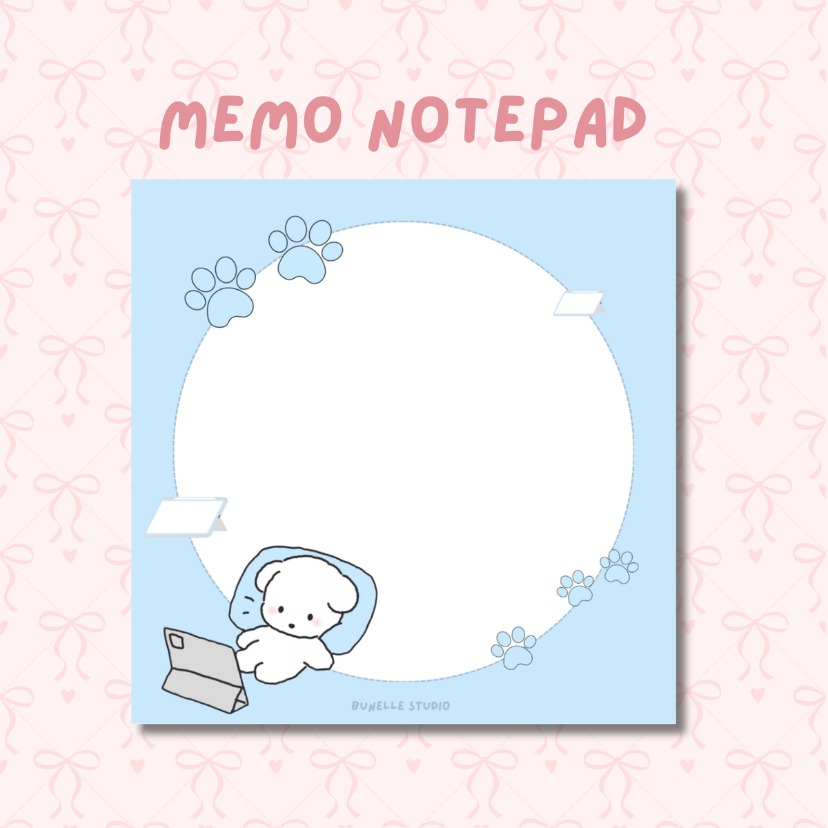 iPad Pup Memo Pad