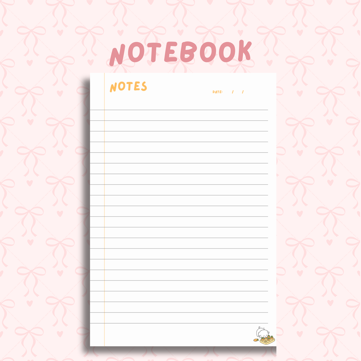 Carrot Pup Notebook